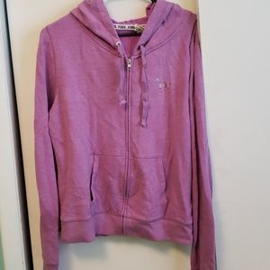 Pink zip up